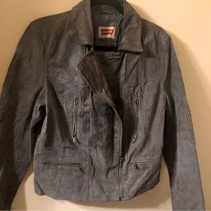Levi Genuine Leather Jacket Size Large